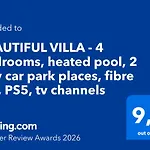 Beautiful - 4 Bedrooms, Heated Pool, 2 Priv Car Park Places, Fibre Net, Ps5, Tv Channels *